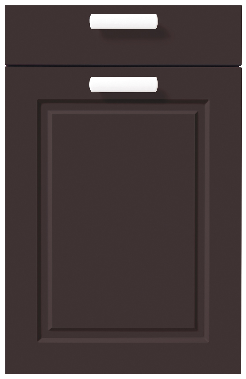 Façade TORINO MAT Brun moka mat soyeux AFP